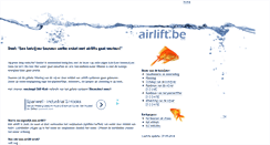 Desktop Screenshot of airlift.be