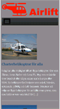 Mobile Screenshot of airlift.se